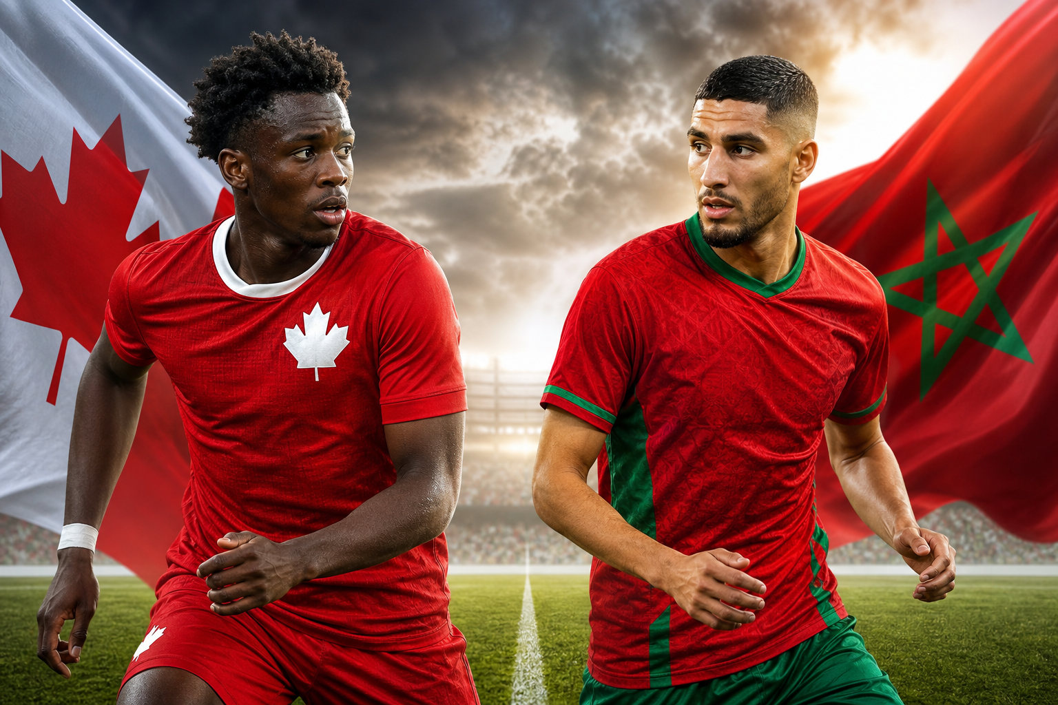 Canada vs Morocco 00:00 05/07 trong thực tế