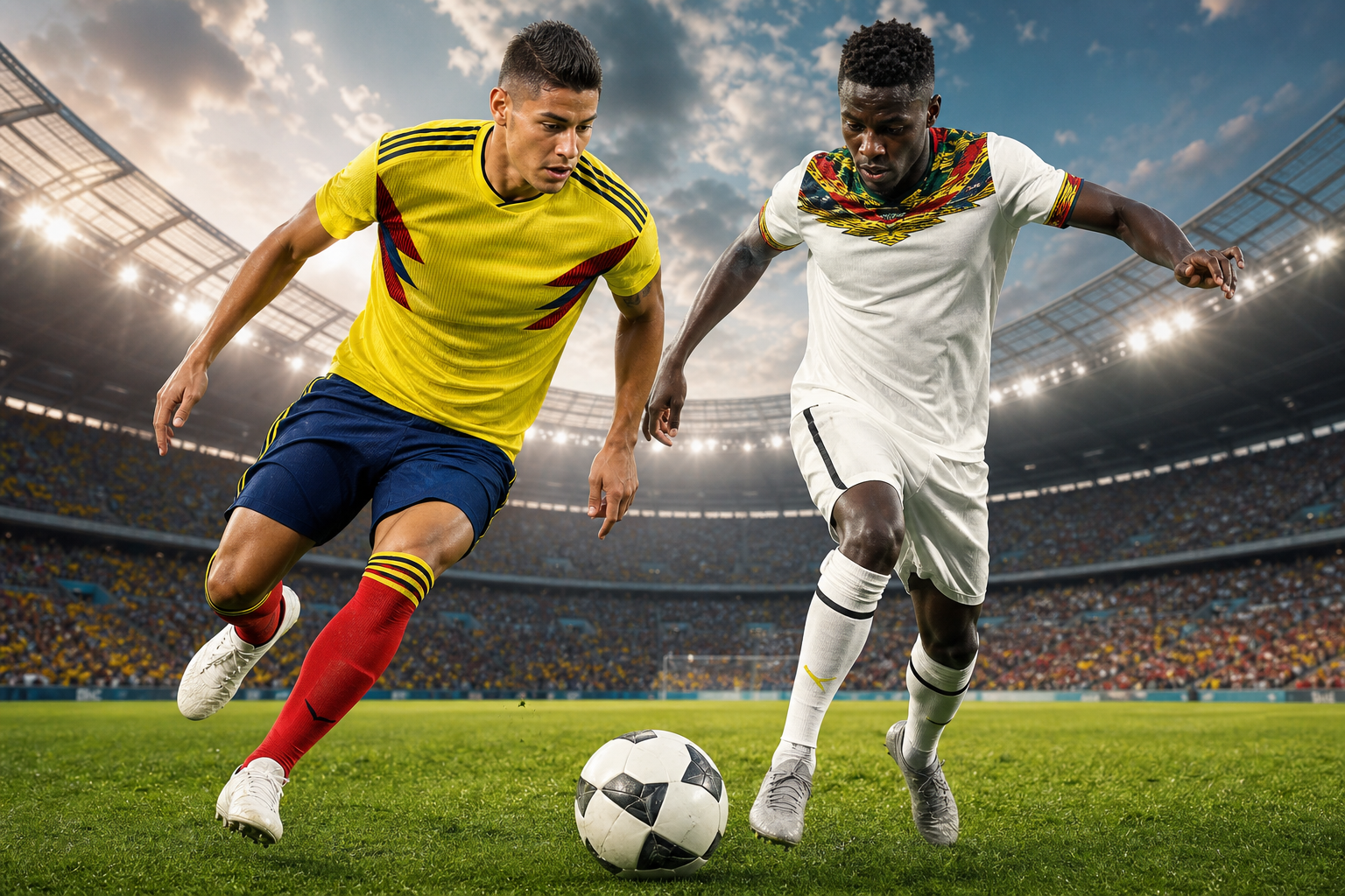 Chi tiết về Colombia vs Ghana 08:30 04/07